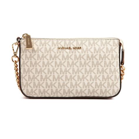 mk jet set chain pouchette